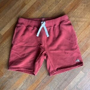 men’s tracksmith sweatshorts. size medium.